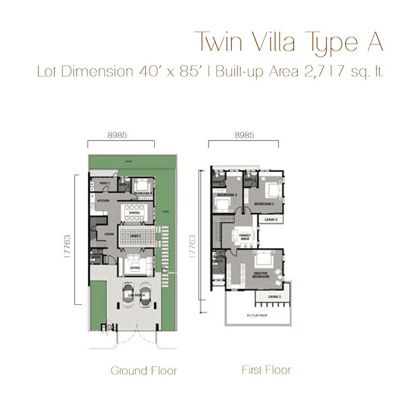 Pesisiran Twin Villa Type A